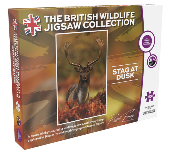 BRITISH WILDLIFE SERIES STAG / DEER AT DUSK 1000 PIECE